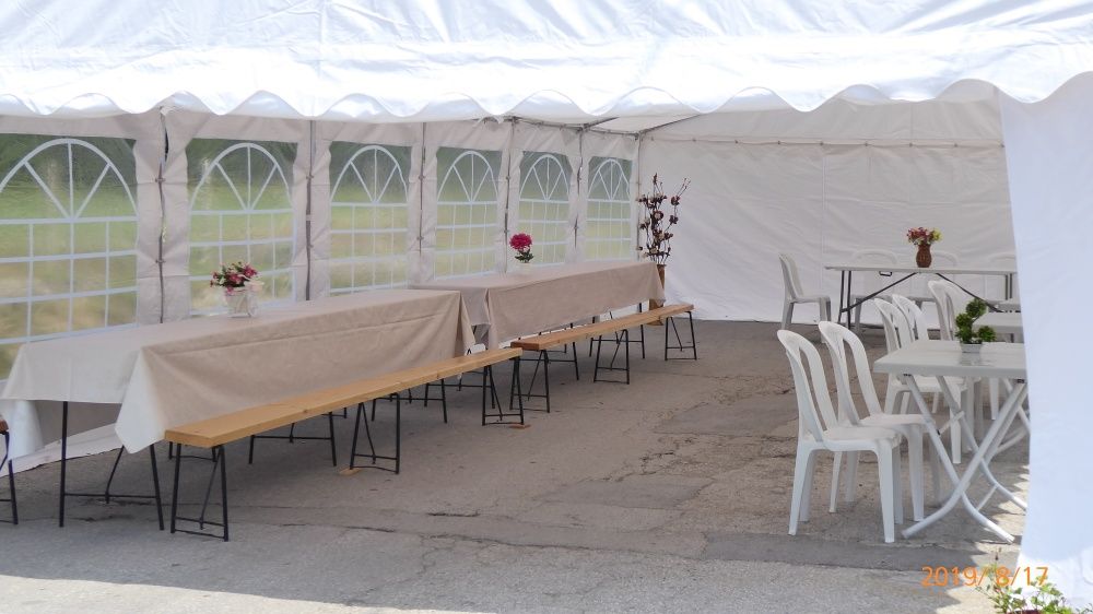 Професионални шатри за всяка нужда