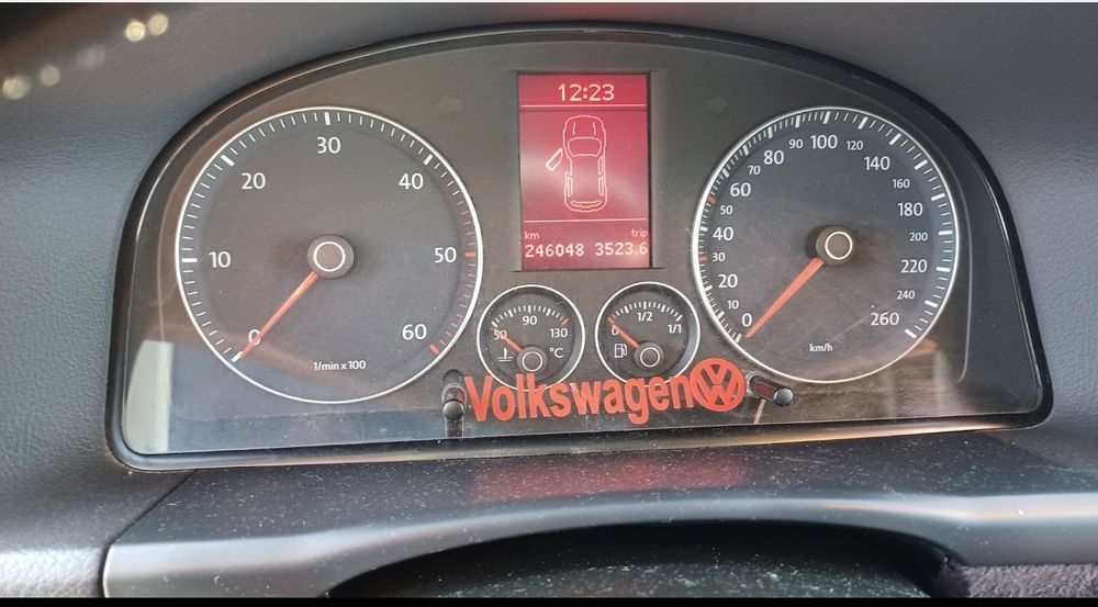 VW Touran, 2008, 1.9 BLS