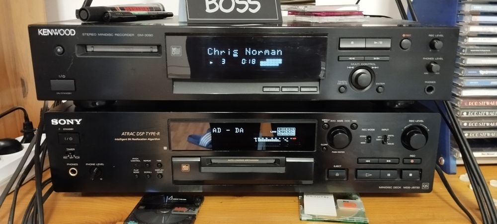 Kenwood minidisc recorder