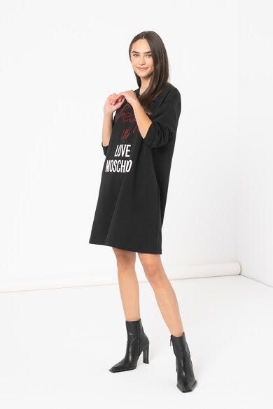 Черна рокля Moschino