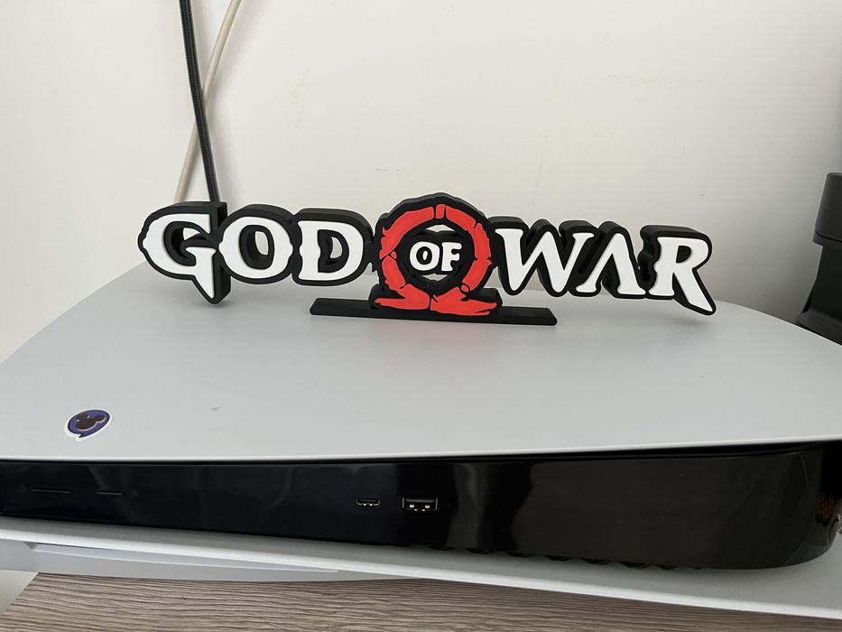 Logo God Of War printat 3D