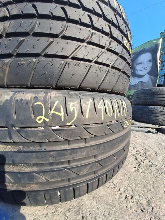 Cate 1x anv vara 245/40r20 Bridgestone si 240/640r18 Hankook Montaj Gr
