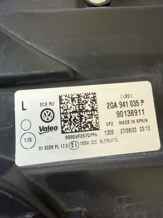 Фар ляв фарове VW T-roc Т Рок