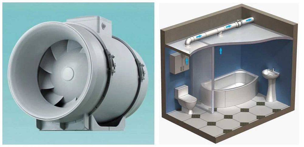 KAF Канальный вентилятор Вентиляция Kanalniy ventilyator Ventilatsiya