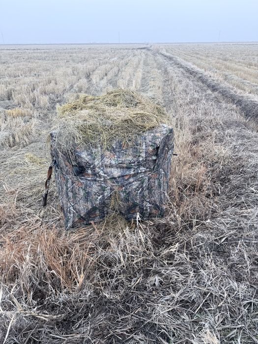 Охотничий маскировочный скрадок