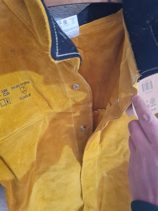 Geaca Piele Sudura Esab