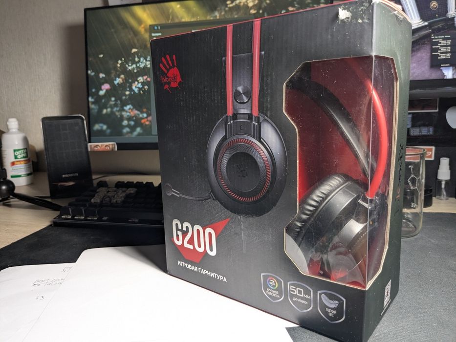 Наушники Bloody g200 A4tech
