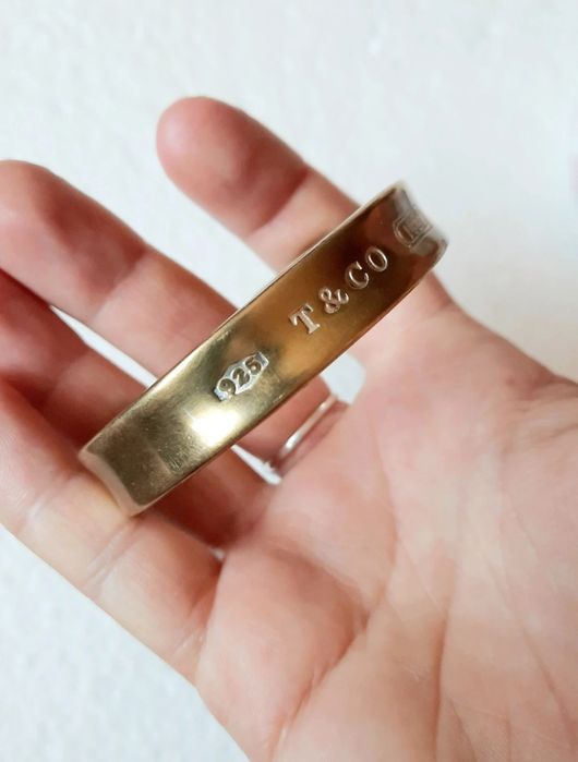 Brățară 1997 Tiffany & Co. argint marcată 925 originală  16,5cm , 33,1gr