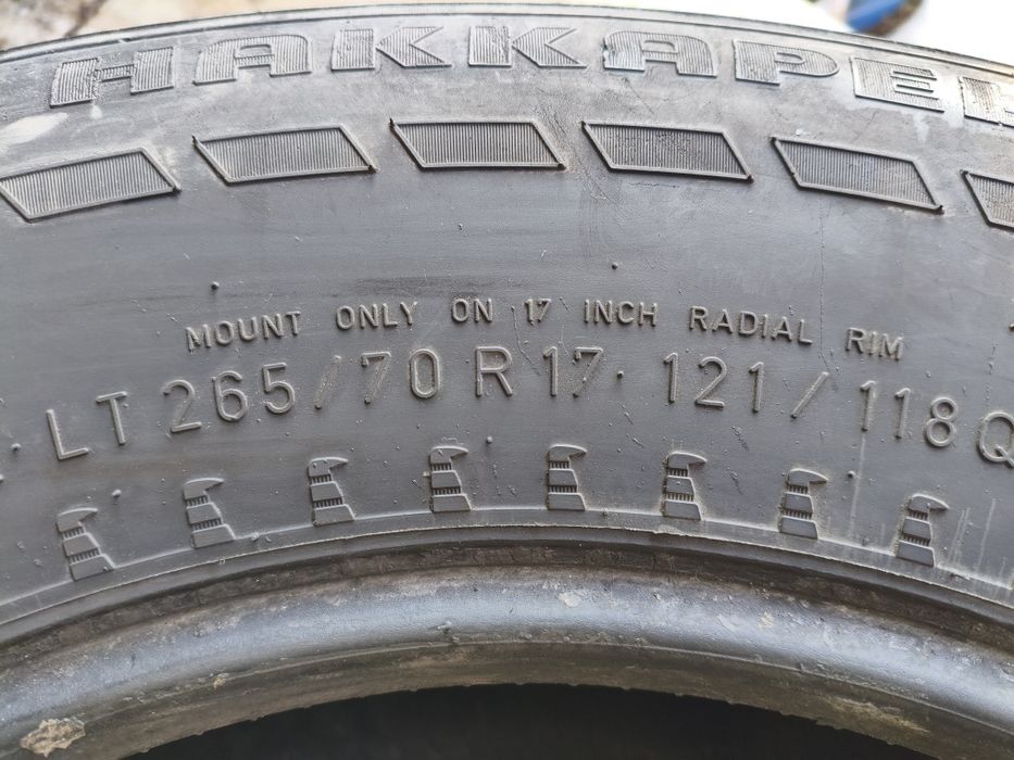 265 70 R17 Комплект 4шт. Зима