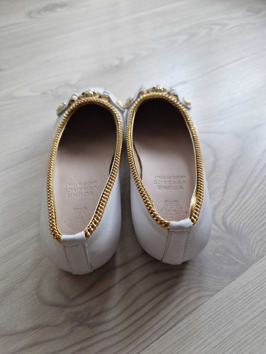 Balerini Versace Young piele naturala Italia noi