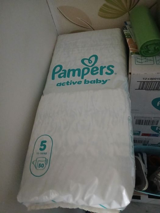 Vand pampers nr 5