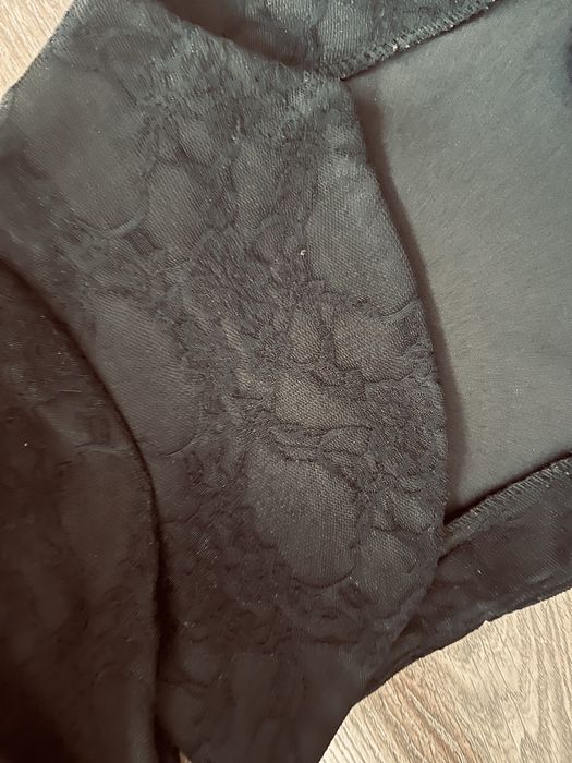 Чисто нова българска черна дантелена рокля