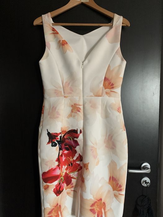 Rochie pentru ocazii/banchet/petrecere cu imprimeu floral