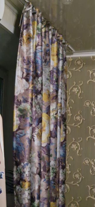 Продам шторы лен на окно