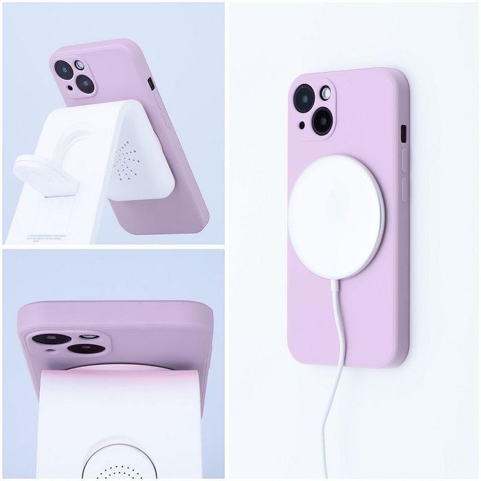 Silicone mag cover case compatible with magsafe for iphone 16 pro max