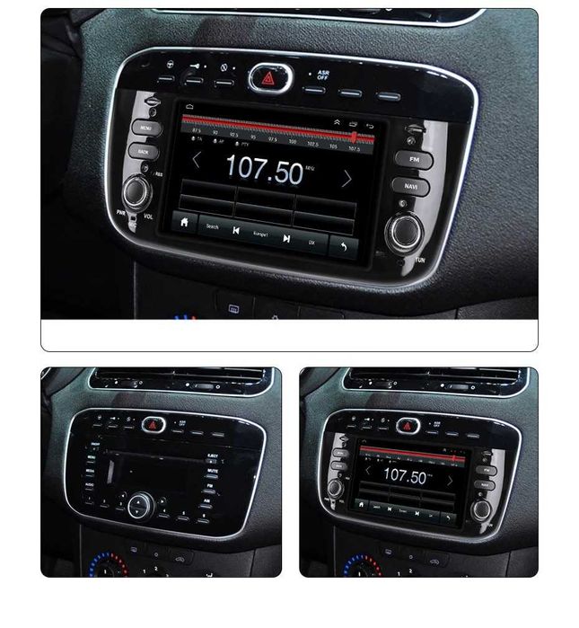 Navigatie Fiat Grande Linea Punto 2012 - 2015 Noua Garantie Android