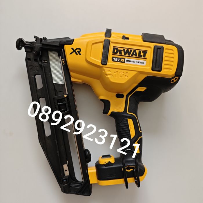 Dewalt 18v xr  660 безчетков пистолет такер за или в дърво до 64мм
