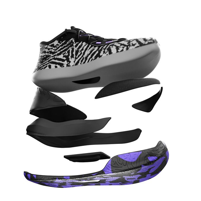 Ghete Baschet Nba Lakers Fast 900-1 Low - produs resigilat Decathlon