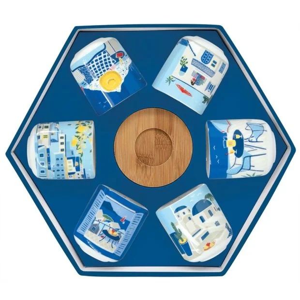 Сет за кафе с летен мотив