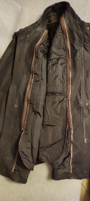 Haina piele vitel, masura mare - masura 3XL sau 4XL - Vand/Schimb