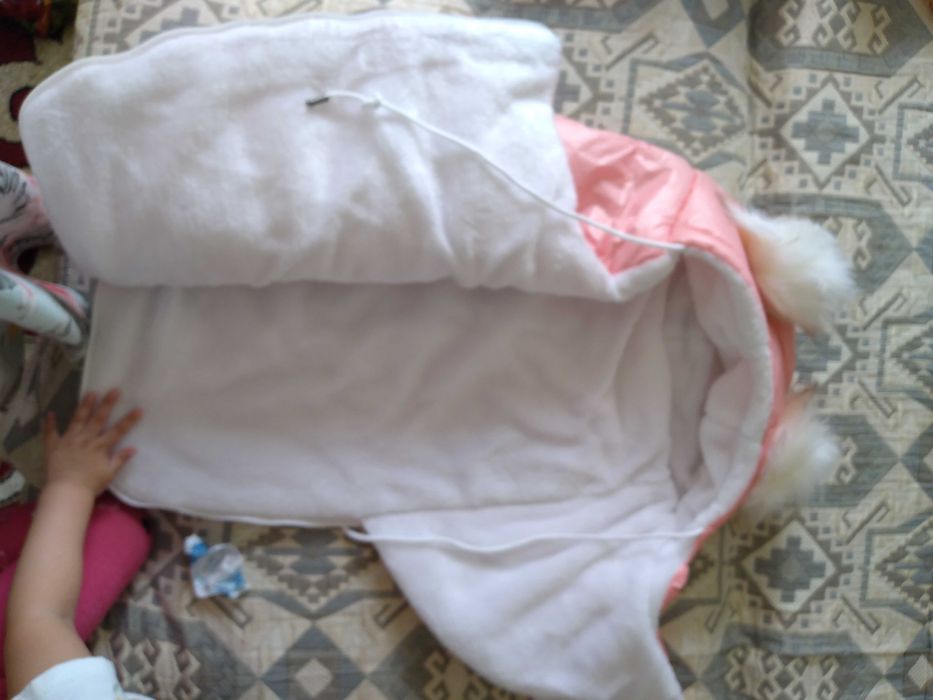 Детский конверт на выписку