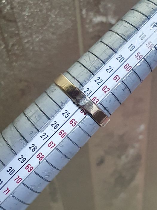 Inel din aur de 14K cu model floare și filigram lucrat manual