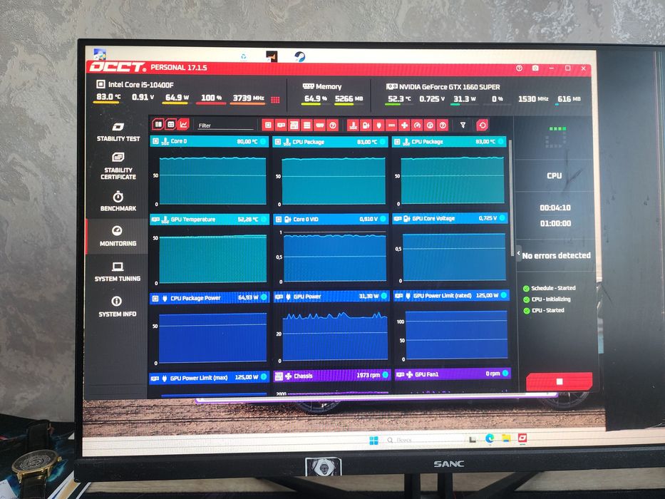 Компьютер 10400f+Gtx 1660Super+16gb ram