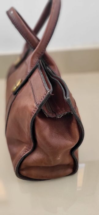 Geanta Barantani, piele vițel, vintage