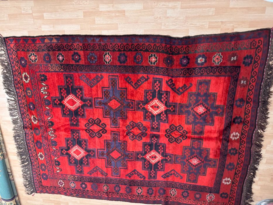 Ковер ручной работы, шерсть