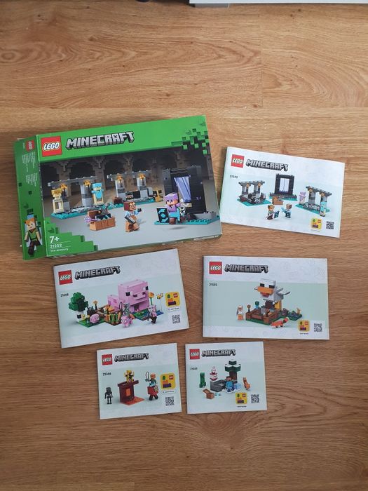 Lot instrucțiuni Lego  minecraft Ninjago creator