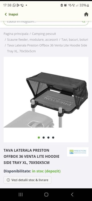 Tava laterala Preston ,husa lansete