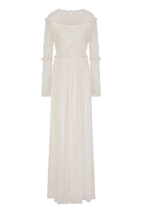 Rochie de mireasa (cununie civila, banchet) marimea 40-42