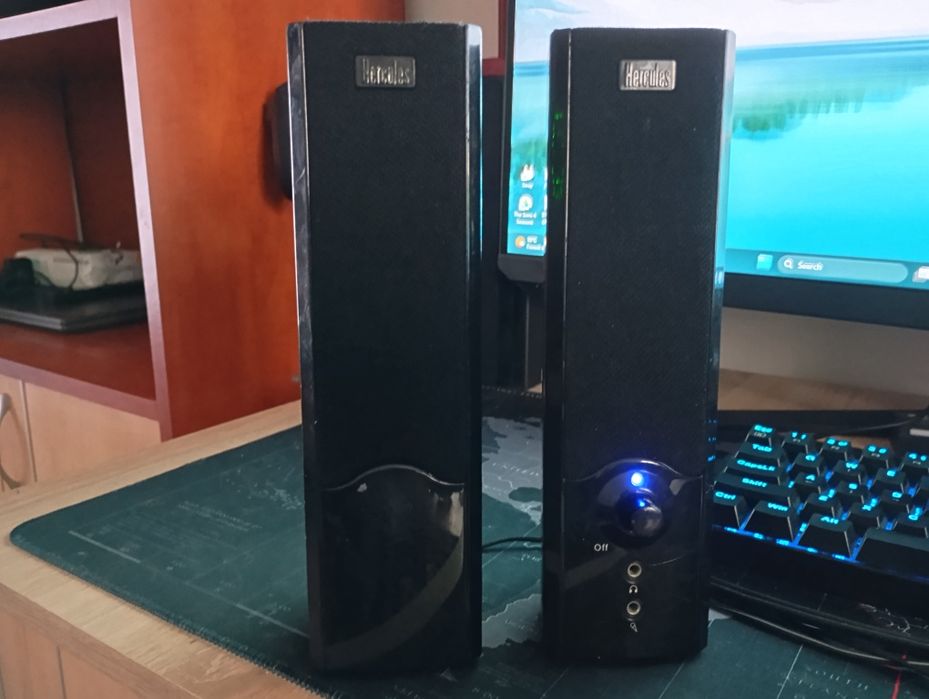 Boxe active pc Hercules 2x5 W XBass