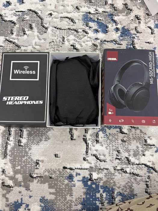 Беспроводные наушники CADENA M5 — Bluetooth, microSD, FM