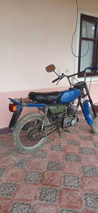 Motosikl zver yigilgan