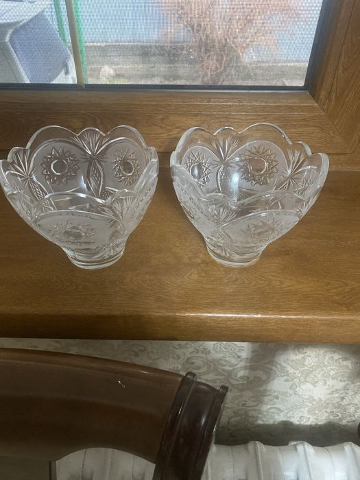 Конфетница хрусталь