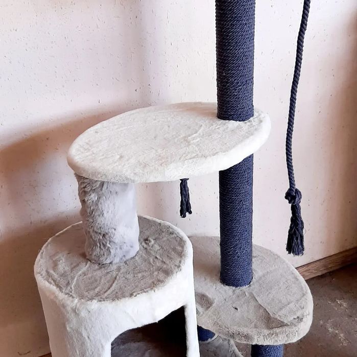 Когтеточки. Дома для кошек. Высота дома 1.20см