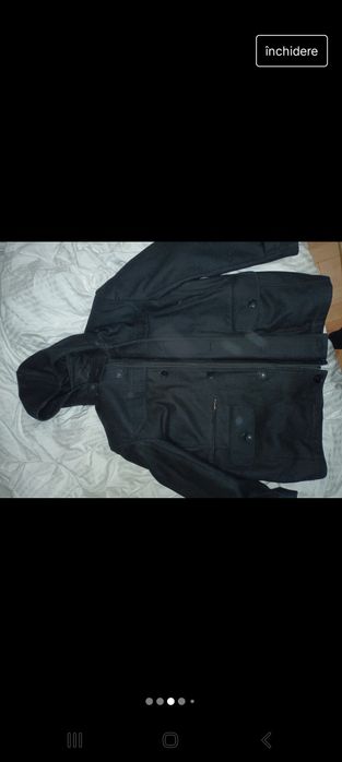 Palton barbati 80% lana