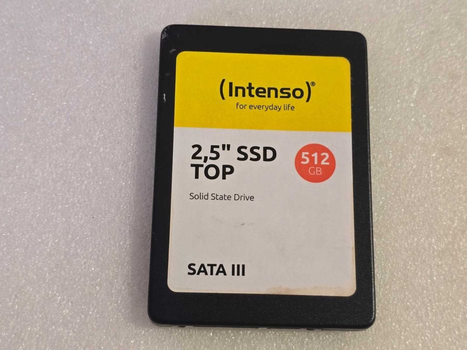 Solid State Drive (SSD) Intenso Top, 512GB, 2.5" SATA III - poze reale