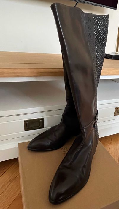 Кожени ботуши (кафяви)