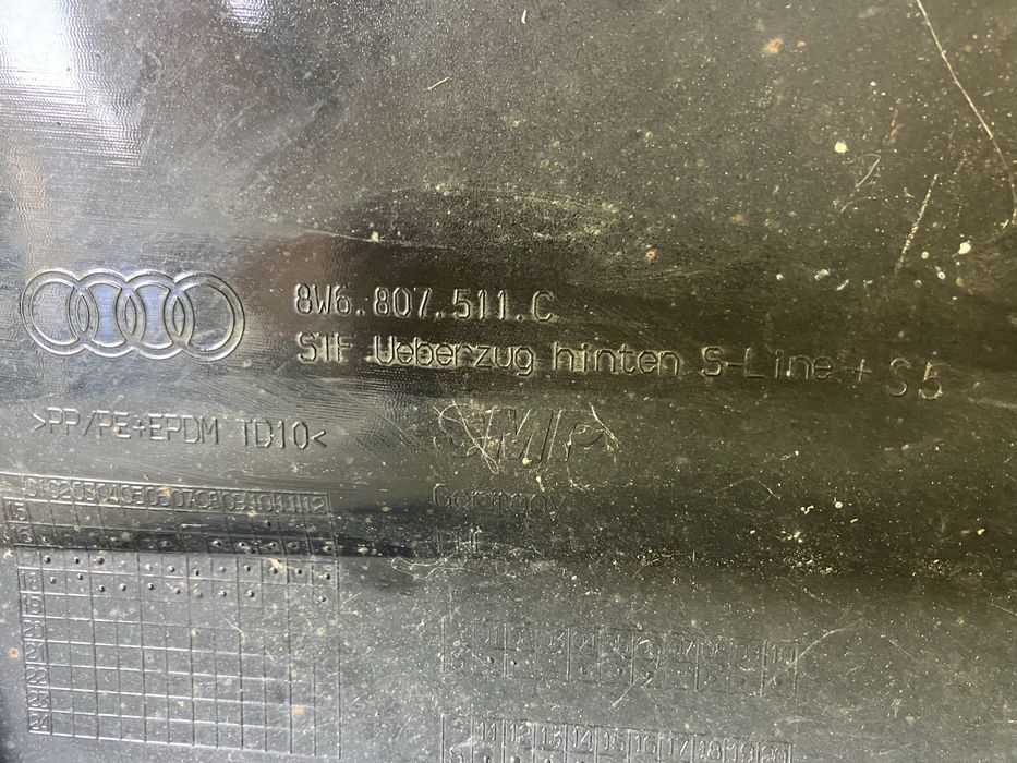 Задна брона за Audi A5 S-line Ауди А5 Еслайн 2016-2019г