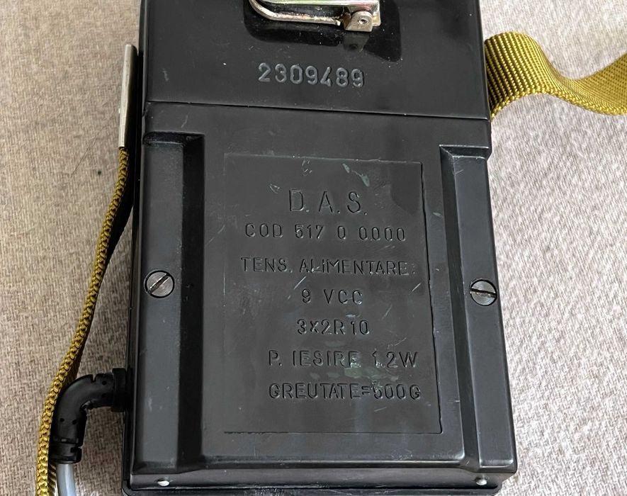 Sistem de comunicare militar pentru MCG - fara microfon