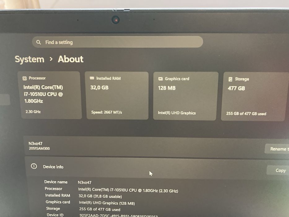 ThinkPad T14 Gen1