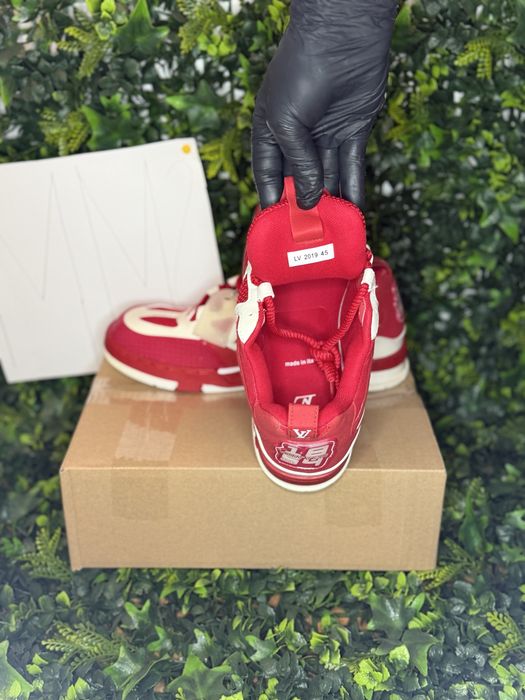 Adidasi/Sneakers Louis Vuitton skate red and white 44/45 | MM2