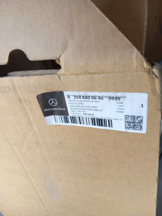 Оригинална предна броня Mercedes Benz C-Class S204, 2007-2011 г.