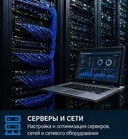 Настройка серверов, ПК и сетей | IT-решения под ключ