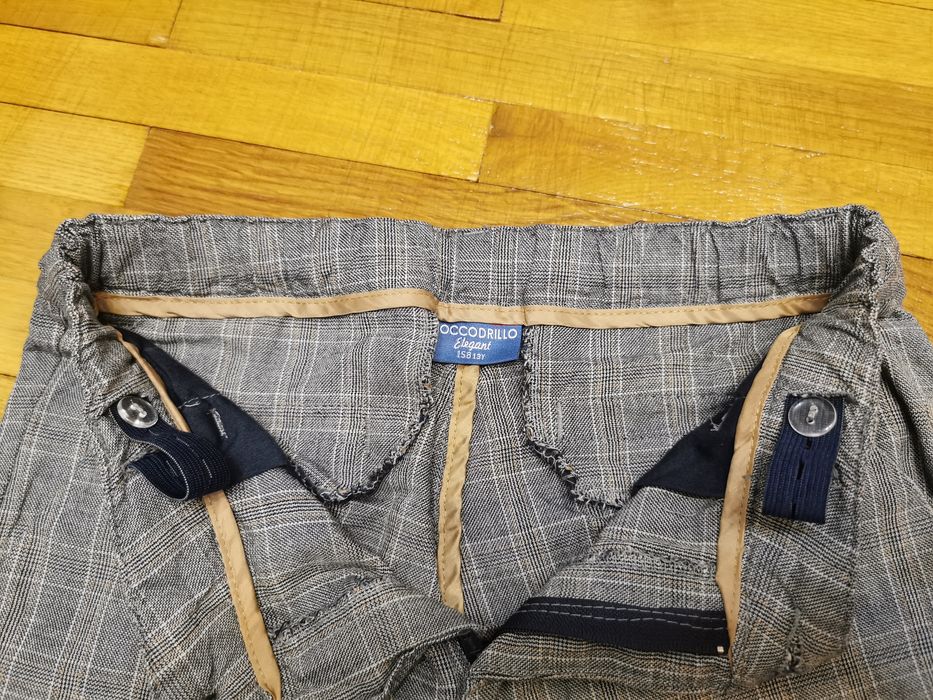 Pantaloni carouri Coccodrillo