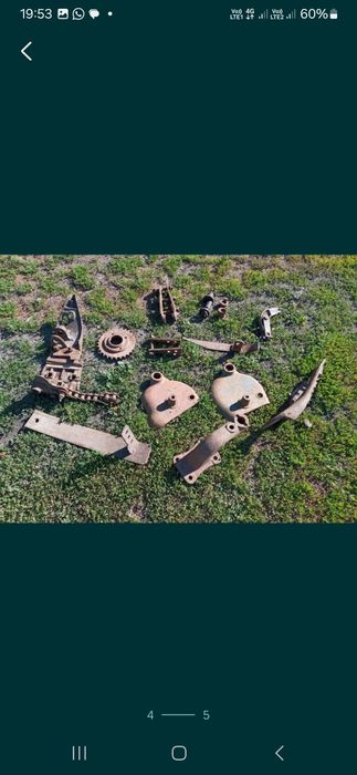 Запчасти от косилки.