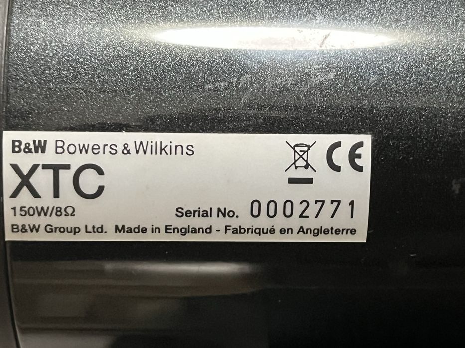Boxă centru Bowers & Willkins XTC