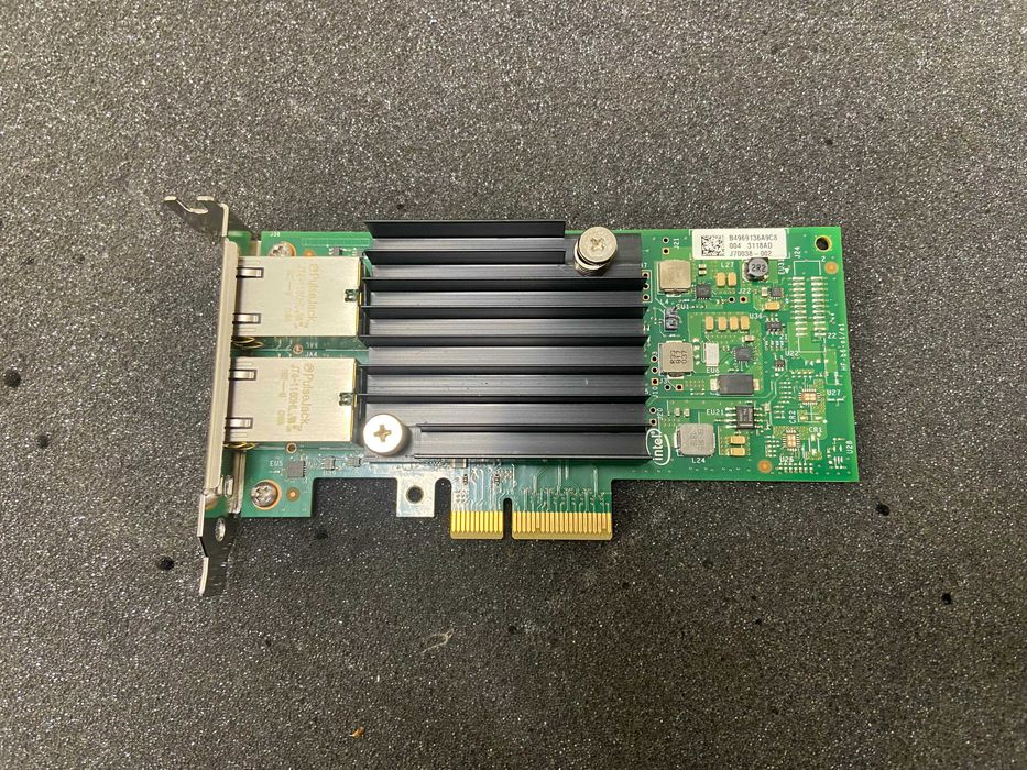 Intel X550-T2 2x 10GbE PCIe LP мрежова карта (Dell 0C4D5P)